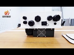 Inverter surya dengan MPPT ganda dan IP65 untuk sistem tegangan tinggi luar ruangan