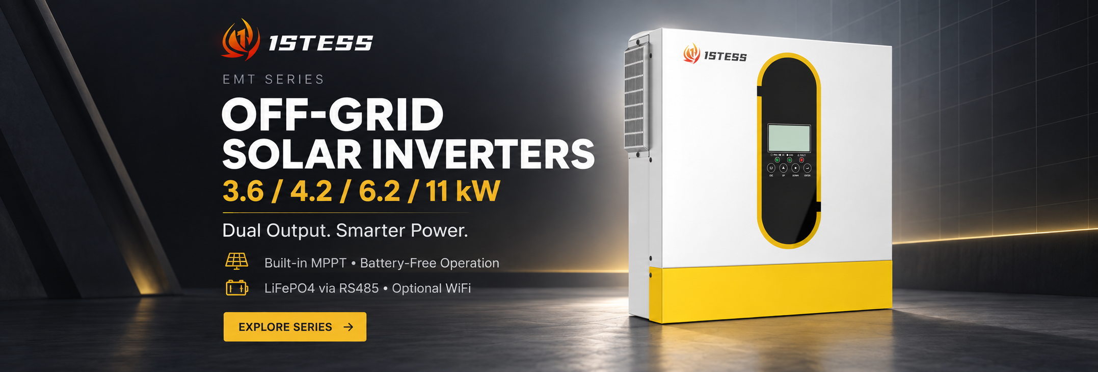 Kualitas Off Grid Hybrid Solar Inverter pabrik
