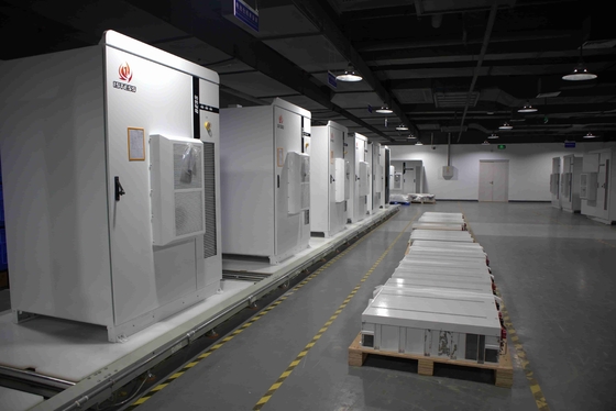 125.44KWH Sistem penyimpanan baterai industri dengan komunikasi Ethernet