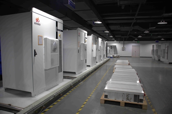 Sistem penyimpanan energi baterai industri dalam ruangan AC 400V RS485 Ethernet