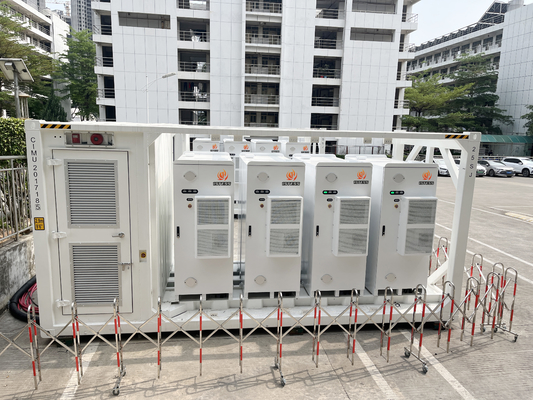 400V - 800V Baterai Kontainer Energi Sistem Penyimpanan 20ft Baterai Modular Paket