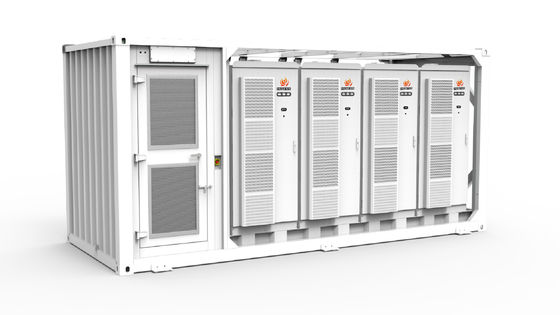 400V - 800V 20ft Baterai Containerized Sistem penyimpanan energi remote ...