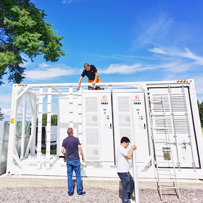 Sistem penyimpanan energi baterai industri 400V - 800V untuk cukur puncak