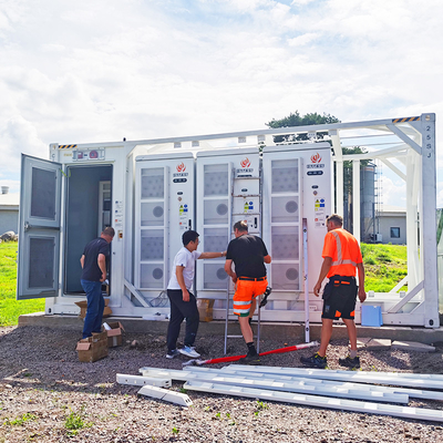 20ft Container Battery Kontainer penyimpanan energi yang disesuaikan dengan kapasitas baterai yang dapat dinegosiasikan