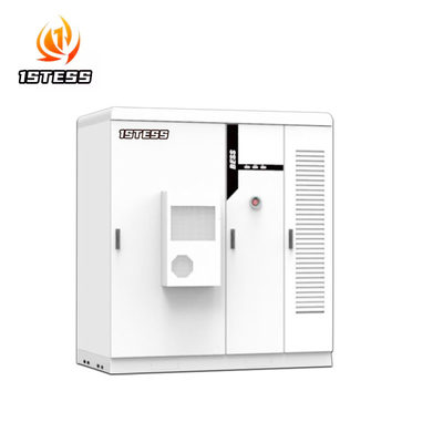 100KWH 150KWH 200KWH LiFePO4 Sistem penyimpanan baterai lithium ESS Kabinet 50KW 100KW PCS Inverter hibrida All in One