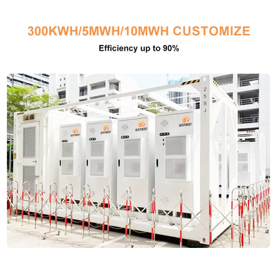Sistem baterai penyimpanan energi kontainer 1mwh 2mwh 3mwh 4mwh 5mwh LiFePO4 ESS Sistem baterai All In One