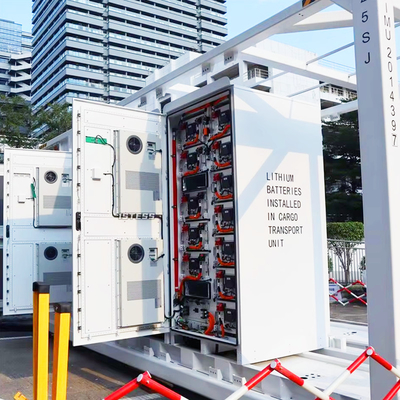 CE FCC Sistem Sistem Surya Penyimpanan Energi Industri dalam Kontainer 20ft 1Mwh 3Mwh 5MWh dengan Pemantauan dan Kontrol Jauh