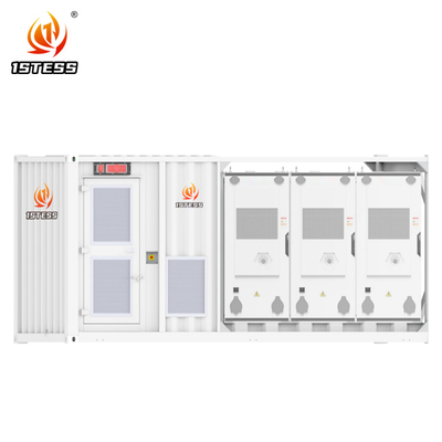 Kontainer penyimpanan energi pendingin cair komersial 1MW Lithium Ion Lifepo4 Technologies