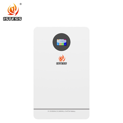 51.2V LiFePO4 Baterai Lithium Sistem penyimpanan energi industri Keamanan tinggi Hidup siklus panjang