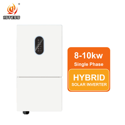 Inverter Surya MPPT Dual Output Fase Tunggal IP66 On/Off Grid Gelombang Sinus Murni 48V 8kw 10kw