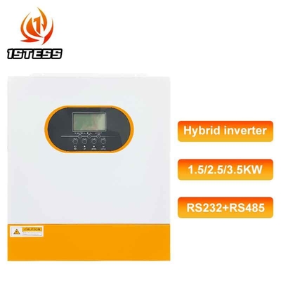 Inverter Hibrida Gelombang Sinus Murni 1.5kW 24V IP65 Tahan Air MPPT Charger 60A Input Surya