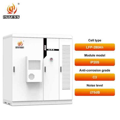 Sistem penyimpanan energi baterai LiFePO4 215kWh untuk penggunaan industri