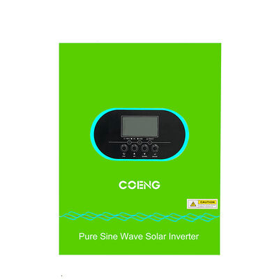 3.5kw 5.5kw 6.2kw Pure Sinus Wave Hybrid Solar Inverter Off Grid Single Phase 24V 48V MPPT dengan Baterai Terapung