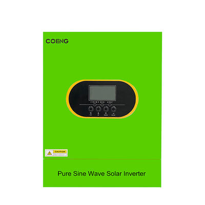 5.5kw 6.2kw 48V Off Grid Solar Inverter Single Phase Pure Sinus Wave Hybrid MPPT Bekerja tanpa baterai untuk cadangan