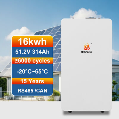 Paket LiFePO4 16kWh yang dapat diandalkan dengan peningkatan firmware otomatis