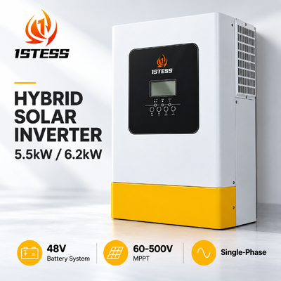 quality Inverter Surya Hibrida 1stess 5.5kW / 6.2kW 48V factory